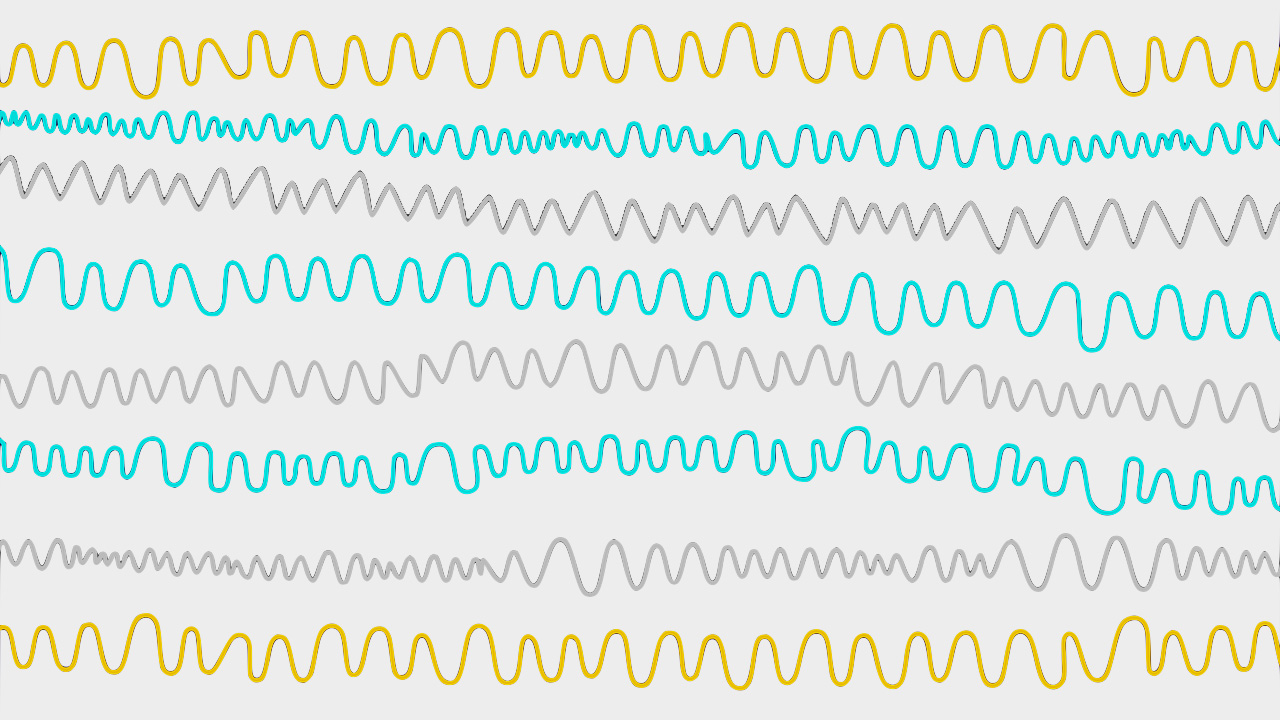 Good vibrations in the various brain wave patterns